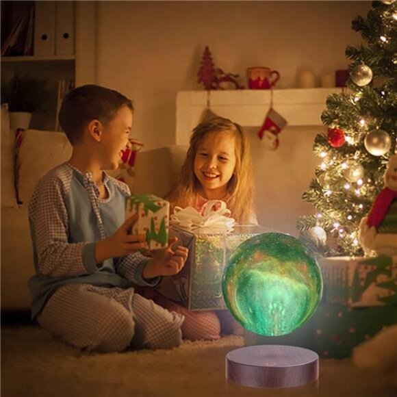 Levitating Moon Lamp Floating and Spinning in Air Freely with 16 Colors - Picture 11 of 14